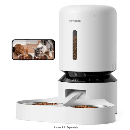 Petlibro PL-AF203-03W Granary 5L Automatic Pet Feeder, White - Refurbished