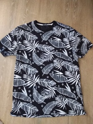 Only &  Sons Herren T Shirt Modern Schwarz/Weiß Gr. M Neu!