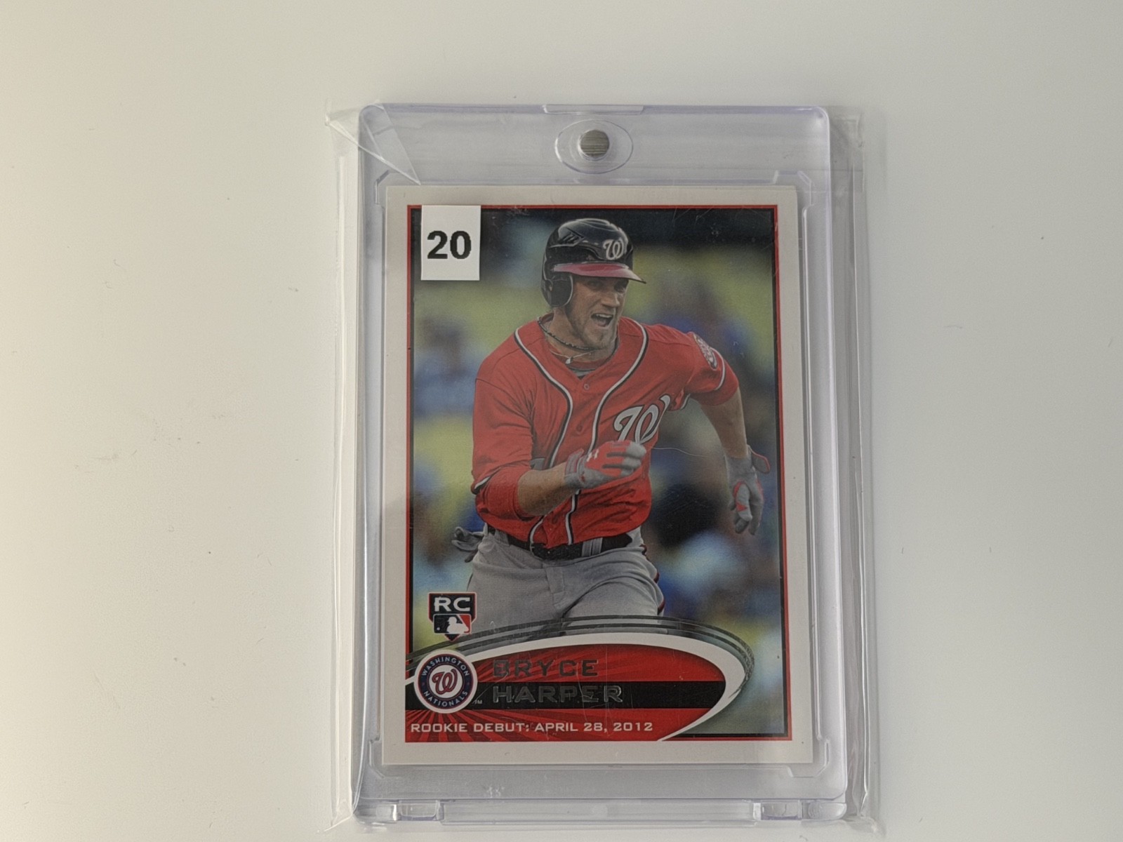 2012 Topps Update Series - Rookie Debut Bryce Harper #US183 (RC)