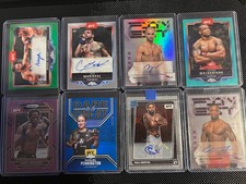 UFC Auto lot and Numbered cards