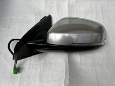 Volvo V60 Wing Mirror Left Passenger RHD 14 Pin Power Folding 2015 Brushed Alu
