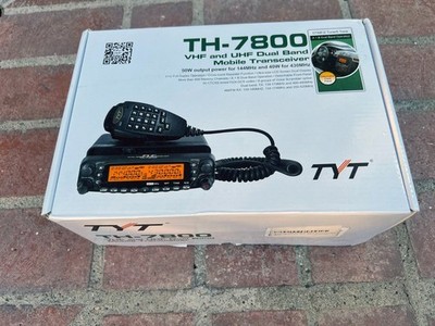 TYT TH7800 Mobile Radio 50W UHF/VHF Base Station Repeater Transceiver New unused