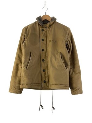 BUZZ RICKSON'S N1 Deck Jacket 40s Model Flight Jacket S Cotton Khaki BR12031