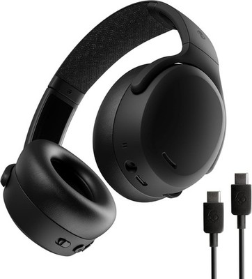 (G1) Skullcandy Crusher ANC 2 Ohraufliegende Kopfhörer - Schwarz (S6CAWR740)