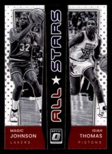 2021-22 Donruss Optic #9 Isiah Thomas / Magic Johnson All-Stars