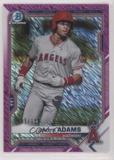 2021 Bowman Chrome Prospects Fuchsia Shimmer Refractor 101/199 Jordyn Adams 6u5