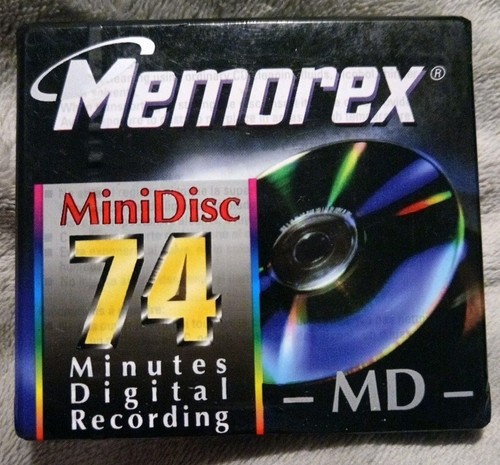 Memorex Recordable Mini Disc MD-74 Min Brand New & Factory Sealed Vintage