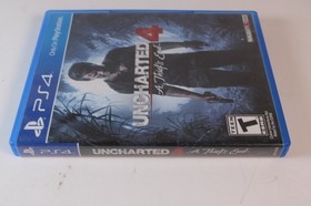 Uncharted 4: A Thief's End (Sony PlayStation 4, PS4) Authentic, Complete, Tested