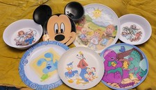Vintage Character Plates and Bowls Lot of 7
