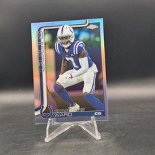 Charvarius Ward Colts 2025 Topps Chrome Refractor CB #129