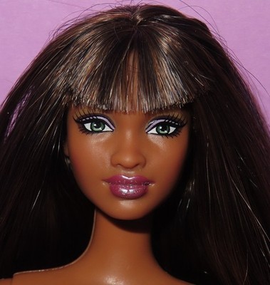 Barbie So in Style Sis African American Black AA Byron Lars Head Doll Grace 2009