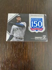 2019 Topps 150th anniversary commemorative patch card Ken Griffey Junior