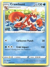 Crawdaunt #33/172 (NM) SWSH09: Brilliant Stars SWSH09 Pokemon