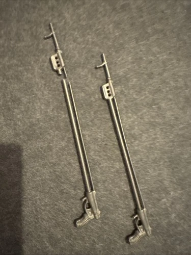 Vintage 1970's HASBRO GI Joe SPEAR GUN Toy  1 Perfect, 1 Needs Repair