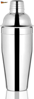 Etens Bar Cocktail Shaker, 680.4 G Martini Shaker Drink Mixer Mit Eingebautem Si