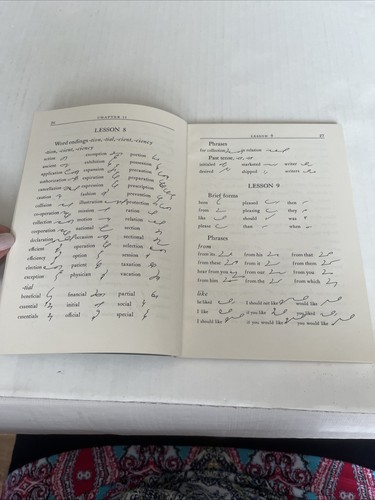Most-Used Shorthand Words and Phrases Copyright 1951 Gregg Leslie Zoubek Vintag - Bild 15 von 21