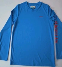 Magellan Outdoors Youth XL 18-20 Fish Gear Logo Spelled Out Long Sleeve-EUC 