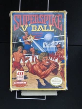 Super Spike V'Ball (NES, 1990) - Cartridge & box Only - Original