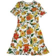Stella McCartney Floral Mini Dress Sustainable Viscose Sz 44 NWT Spring Summer