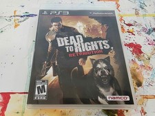 Dead to Rights: Retribution (Playstation 3 PS3, 2010) CIB Complete - Mint Disc