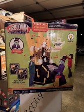 Rare Gemmy 2008 7ft Tall Animated Organ Playe...