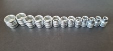 Teng Tools Set of 13 3/8" drive shallow metric 6-point sockets 21mm to 8mm