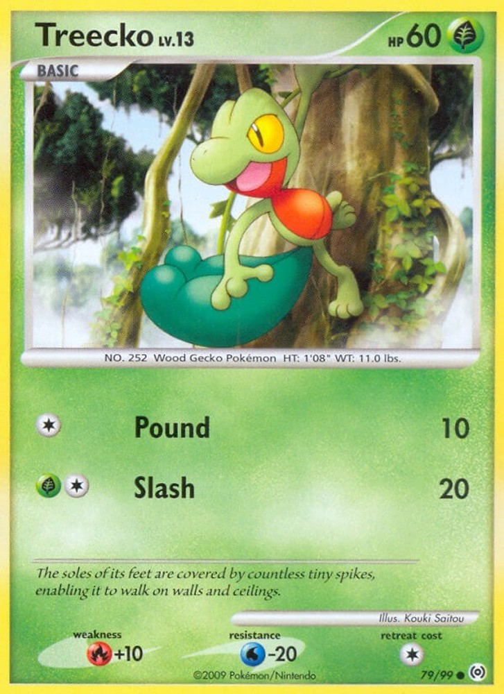 Treecko (79) Arceus 79/99 LP Pokemon