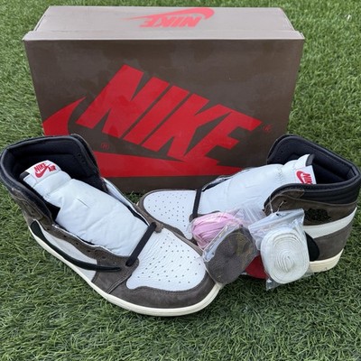 Nike Jordan 1 Retro High OG SP Travis Scott Mocha Deadstock NIB sz 10.5