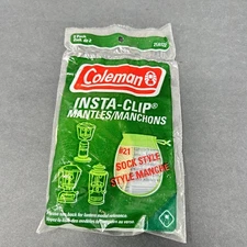 Coleman Insta-Clip #21 Lantern Mantles 2 Pack FAST SHIP 21A122 Vintage (1)