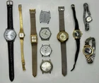 Vintage Timex Quartz Watch Lot Of 11 - Men’s & Women’s - For Parts/Repair