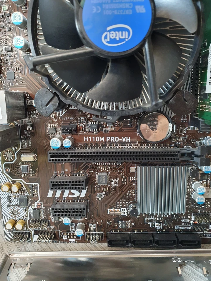 Intel Core i3 6100 @ 3.7GHz 4GB DDR4 MSI H110M Pro-VH Bundle Grade B EA0108 - Image 3 of 4