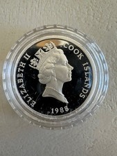 1988 Cook Islands Centenary 1888-1988 37g Silver 25 Dollar Coin 92.15 per troy oz