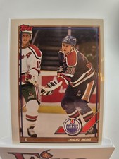 1991-92 Topps - Craig Muni #479 Edmonton Oilers 