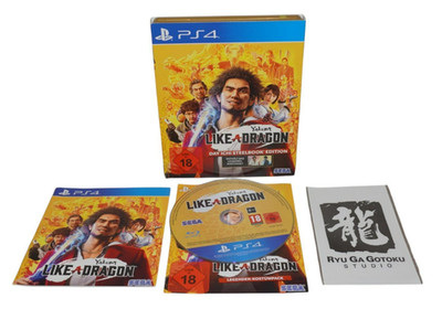 Yakuza Like a Dragon Day Ichi Steelbook Edition PS4 PlayStation 4 USK 18