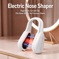 Silicone Nose Shaper Clip Machine Nose Lifting Clip Straightener Pain Free White
