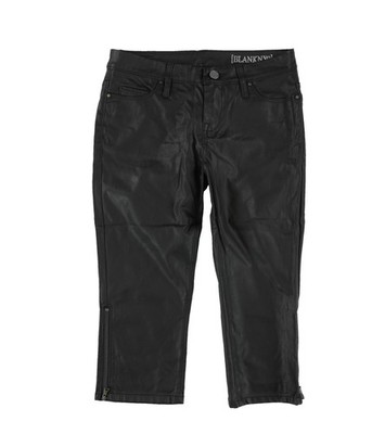 [BLANKNYC] Vegan Leather Casual Pants Black 26 / 18L