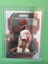 2022 Panini Prizm - Tier II Cristopher Sanchez #219 (RC)