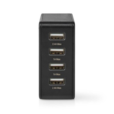 Schnellladegerät Netzteil Ladegerät für Smartphone Tablet 2x 2.4A 2x 1.0A USB-A