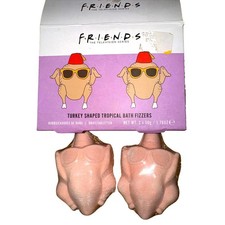 Friends Themed Turkey Shaped Tropical Bath Fizzers 2 unused - Paladone Beauty