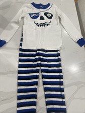 Gymboree Skeloton/Halloween Unisex Pajama Set Size 5