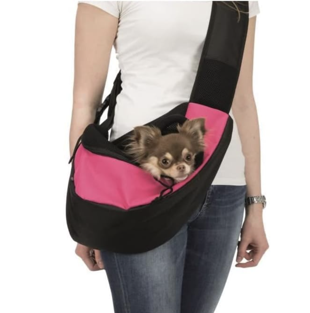 Trixie Junior Front Carrier Soft Blue-Grey Pet Sling Bag Small Dogs Cat upto 5kg