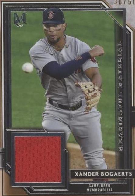 2021 Topps Museum Collection - Xander Bogaerts #MMR-XB - 1 of 1