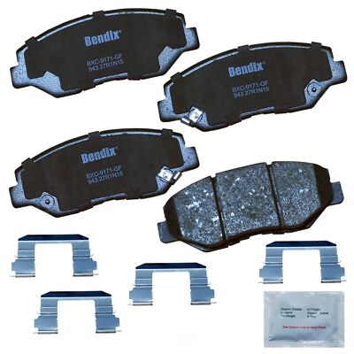 Disc Brake Pad Set-Priority One Ceramic BPR Bendix CFC943 fits 03-08 Honda Pilot