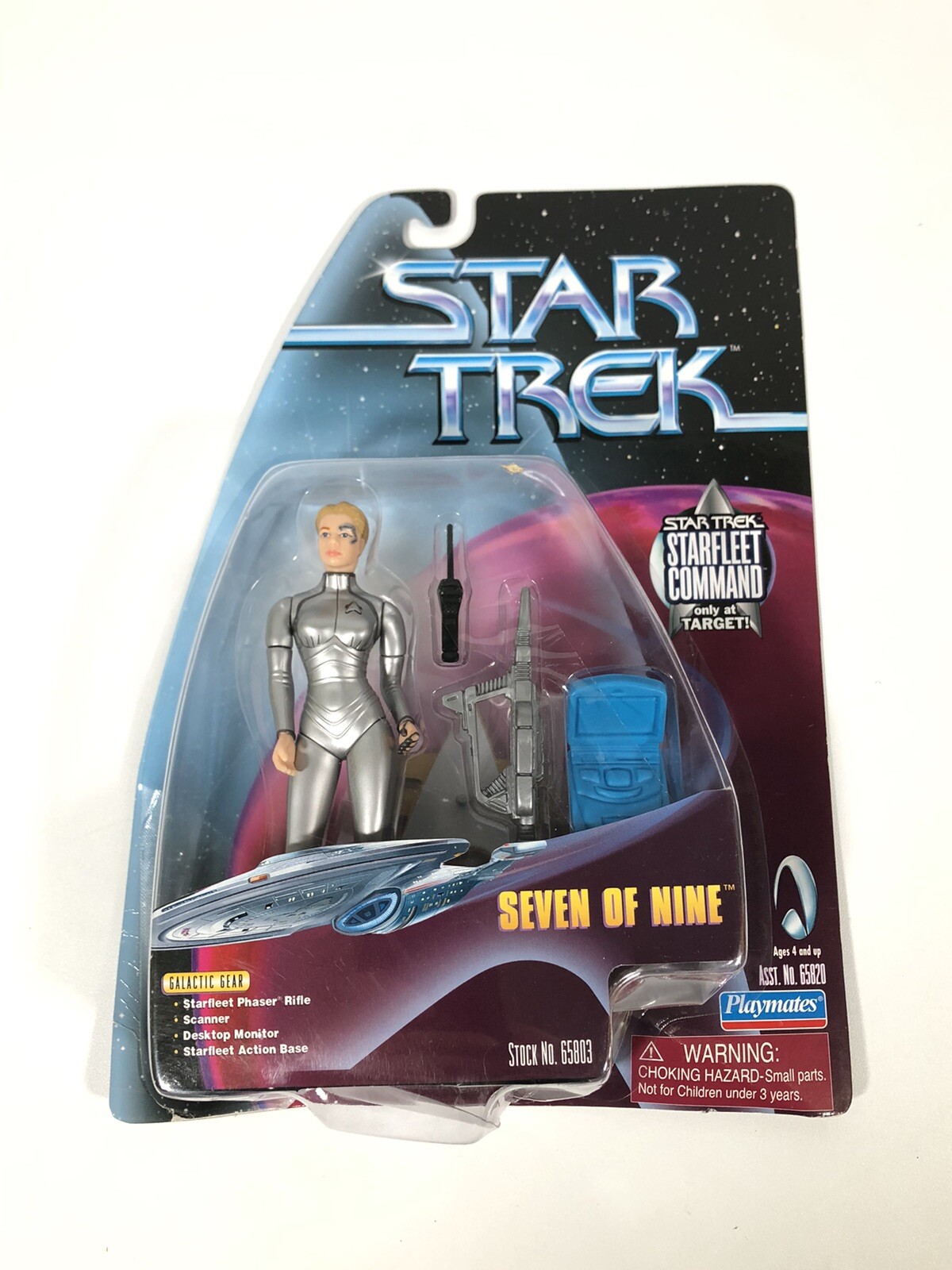 Star Trek Starfleet Command Target Exclusive Seven Of Nine 1999 Playmate Vintage