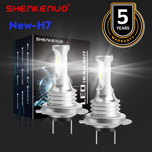 2x H7 LED Headlight Bulbs For BMW F650GS F700GS F800GS F800GT F800R F800S F800ST