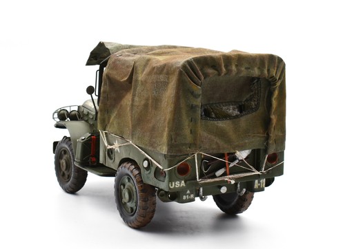 Jeep USA Army Vehicle Military Minitaure 20284205 - Picture 4 of 6