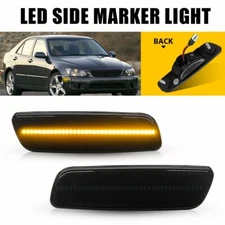 For Lexus GS300 GS400 GS430 IS300 LS400 Amber LED Side Marker Turn Signal Light
