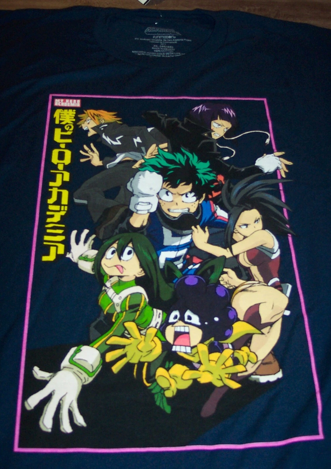 MY HERO ACADEMIA Funimation T-Shirt Mens SMALL NEW w/ tag Anime