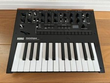 KORG monologue BK Monophonic Analog Synthesizer 25 keys Keyboard Black Tested