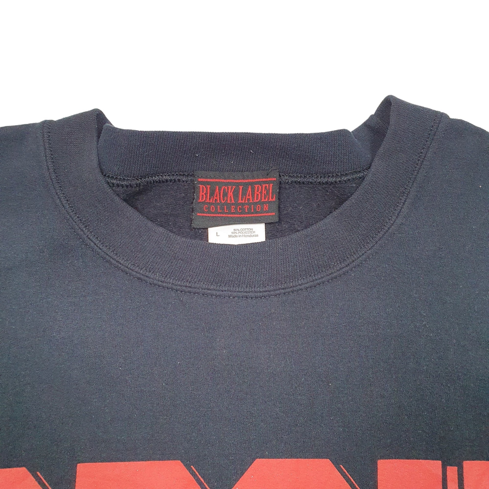 BLACK LABEL Crewneck SDSU Sandiego State University USA Jumper Sweatshirt Mens L image 2